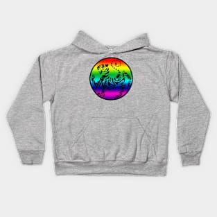 Shotokan Rainbow Tiger Kids Hoodie